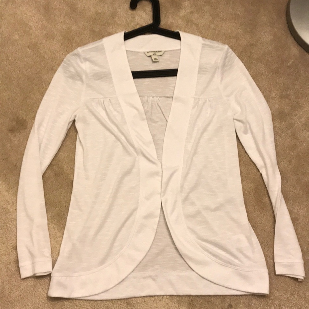 BR white light weight summer open cardigan PXS